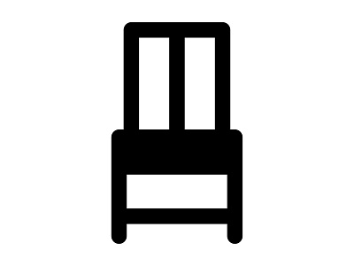 Chair icon graphic