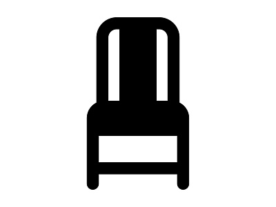 Chair icon graphic