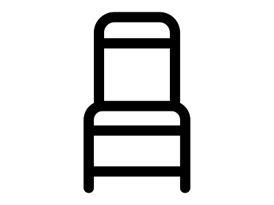 Chair icon graphic