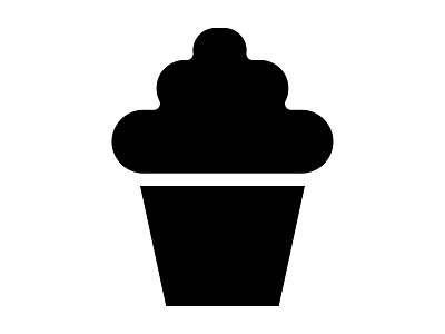 Cupcake icon design