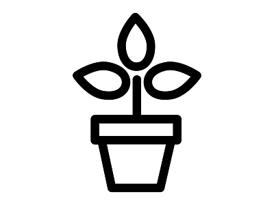 Grow icon sprout