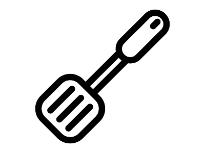 Spatula icon branding concept cooking design graphic design icon illustration logo spatula vector