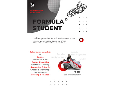 Ashwa Formula Student Poster