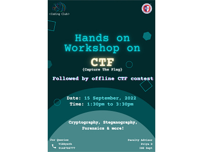 CTF Competition Poster