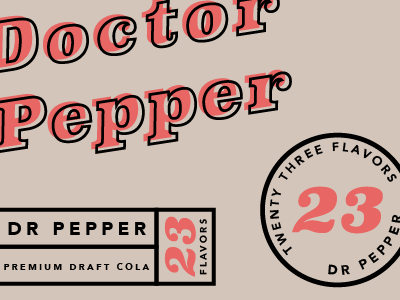 Dr Pepper Rebrand