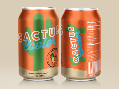 Cactus Cooler Soda Rebrand beverage cactus cactus cooler drink rebrand soda