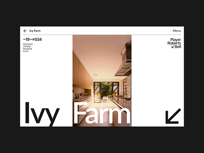 Ivy Farm Redesign Concept. Daily UI. adobe photoshop concept design figma graphic design landing page logo typography ui ux uxui web design