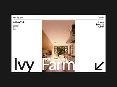 Ivy Farm Redesign Concept. Daily UI.