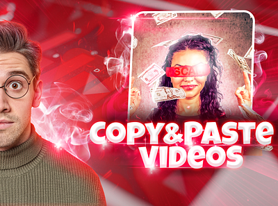 Thumbnails for youtube graphic design