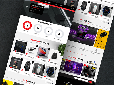 Atelier - eCommerce Website Homepage creative designinspiration dribble e commercewebsite ecommerce graphicdesigner interface ui uidesign uiux webdesign webdesigner website