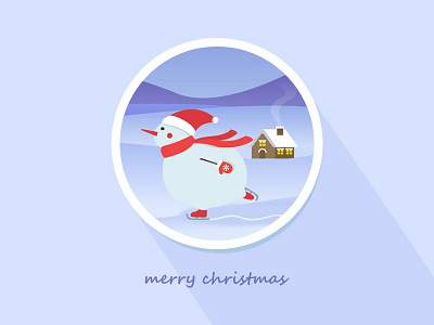 merry christmas christmas icon merry snow