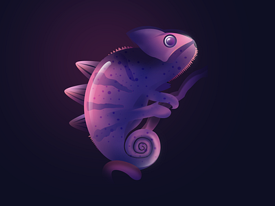 Chameleon Gradient gradient illustration ui