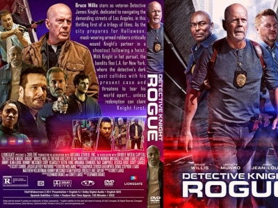 Detective Knight: Rogue (2022) DVD Custom Cover design dvd dvdcover dvdcustomcover photoshop