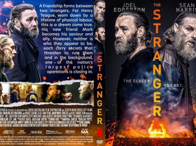 The Stranger (2022) DVD Custom Cover design dvd dvdcover dvdcustomcover illustration photoshop