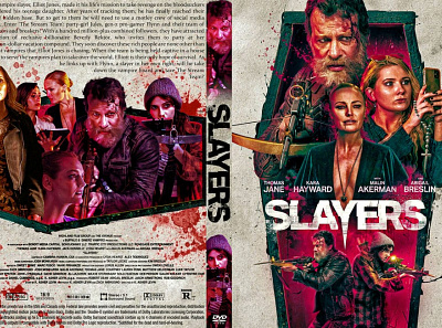 Slayers (2022) DVD Cover design dvd dvdcover dvdcustomcover photoshop