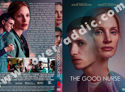 The Good Nurse (2022) DVD Cover design dvd dvdcover dvdcustomcover photoshop