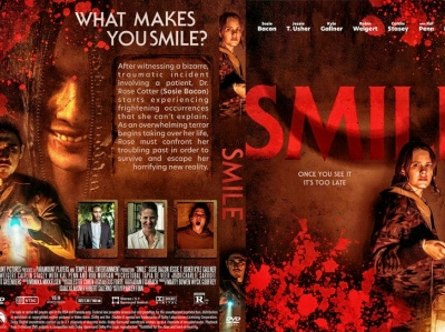 Smile (2022) DVD Cover design dvd dvdcover dvdcustomcover photoshop