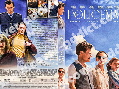 My Policeman (2022) DVD Cover design dvd dvdcover dvdcustomcover harrystyles photoshop