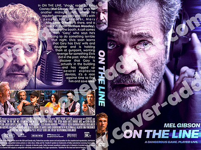 On the Line (2022) DVD Cover design dvd dvdcover dvdcustomcover photoshop