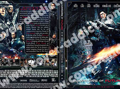 Warriors of Future (2022) DVD Cover design dvd dvdcover dvdcustomcover photoshop