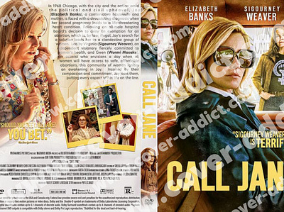 Call Jane (2022) DVD Cover design dvd dvdcover movieposter photoshop