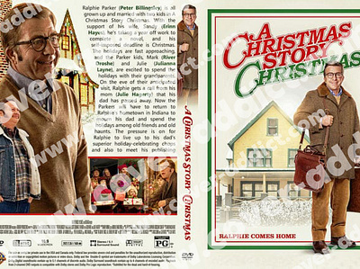 A Christmas Story Christmas (2022) DVD Cover design dvd dvdcover dvdcustomcover movieposter photoshop