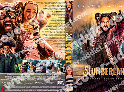 Slumberland (2022) DVD Cover design dvd dvdcover dvdcustomcover movieposter photoshop