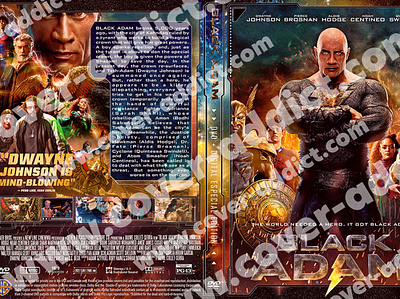 Black Adam (2022) DVD Cover design dvd dvdcover dvdcustomcover movieposter photoshop