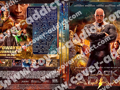 Black Adam (2022) DVD Cover