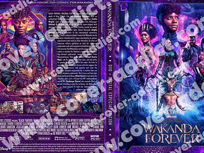 Black Panther: Wakanda Forever (2022) DVD Cover