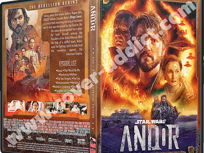 Andor Season 1 DVD Cover design dvd dvdcover dvdcustomcover movieposter photoshop starwars