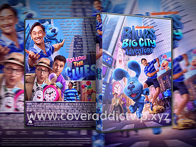 Blue's Big City Adventure (2022) DVD Cover