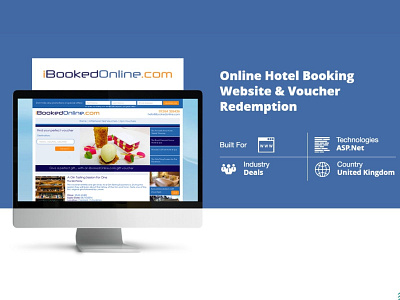 Online Hotel Booking Website Voucher Redemption branding business design development enterprise online marketing online shop online shopping technology web