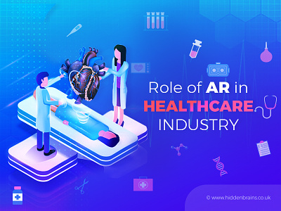 Role of AR in Healthcare Industry app app development ar business diagnosis health medical mobile app tech technology vr