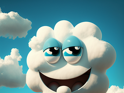 Cloud Man animation graphic design