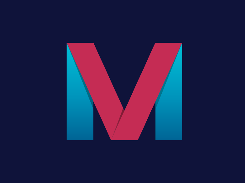 M Logo by Elena Alupoaie on Dribbble