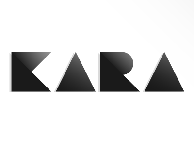 Kara Logo gradient kara logo simple
