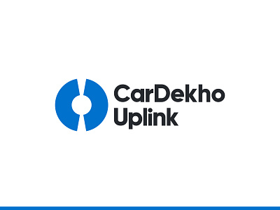 CarDekho Uplink Identity: Vehicle Tracking brand identity logo