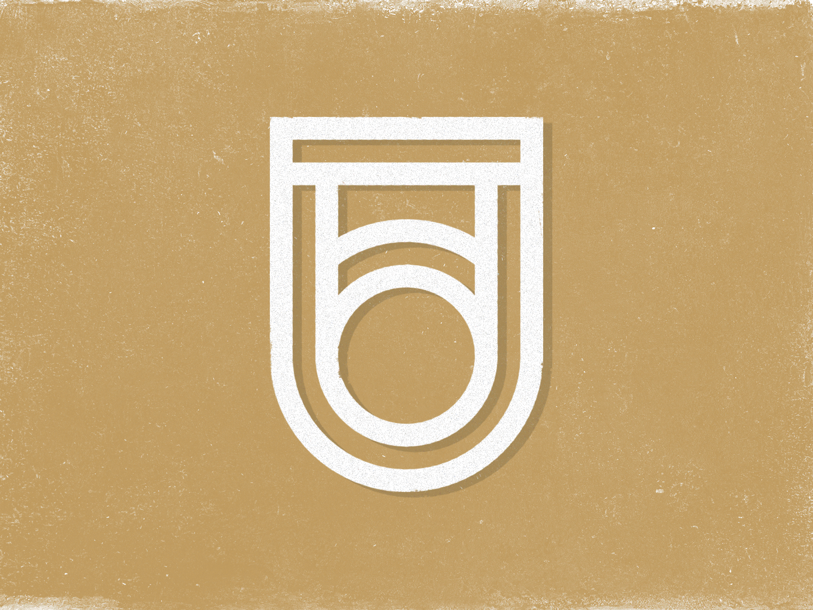 United Dribbble Animated Textured brand identity branding design graphic design logo logo design
