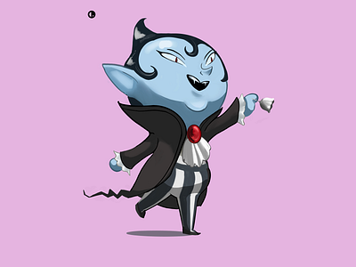 Lil vampire art character character illustration digital illustration illustration stylized