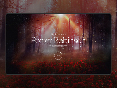 Porter Robinson — The Experience art direction design experience exploration interface magical porter robinson webdesign website world