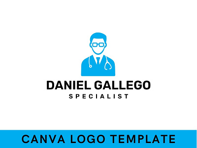 Premade Doctor Avatar Logo Template