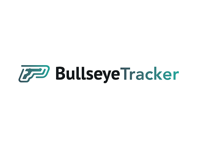 BullseyeTracker - Logo branding business gradient illustration logo logo design modern teal