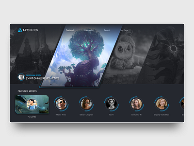 Artstation tvOS Concept