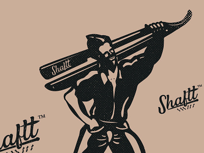 Shaftt™ Blades - Brand Identity - Final Character