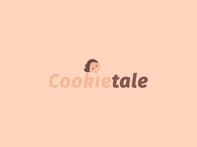 Cookie Tale Logo concept logo simple