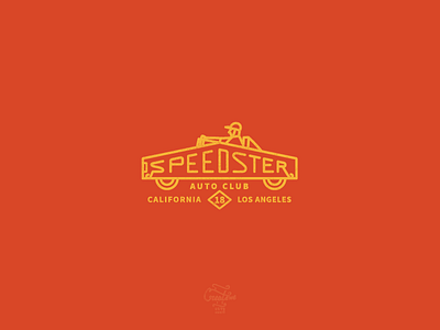 Speedster - Auto Club clean concept design logo