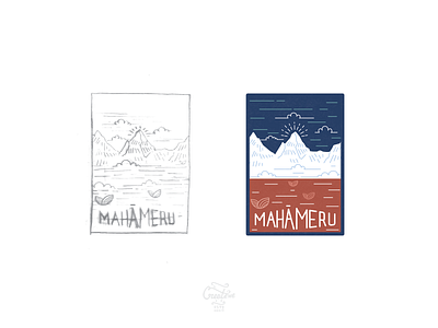 Mahameru Illustration - final version