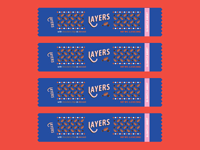Layers - energy bar - chocolate chips and almonds