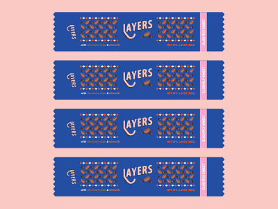 Layers - energy bar - chocolate chips and almonds brand design brand identity concept food illustration illustration package design packaging